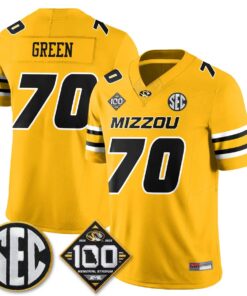 MIZZ 100th Anniversary of Memorial Stadium Vapor Jersey - Stitched by Missouri Tigers