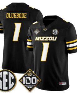 MIZZ 100th Anniversary of Memorial Stadium Vapor Jersey - Stitched by Missouri Tigers