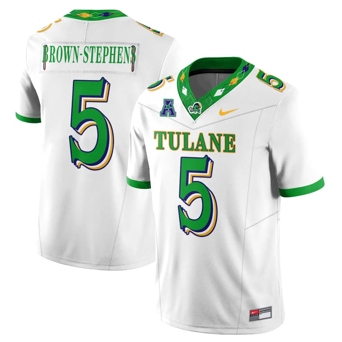 Tulane Green Wave 2026 City Football Vapor Jersey - Stitched 24 Tulane Green Wave 2026 City Football Vapor Jersey - Stitched by Tulane Green Wave