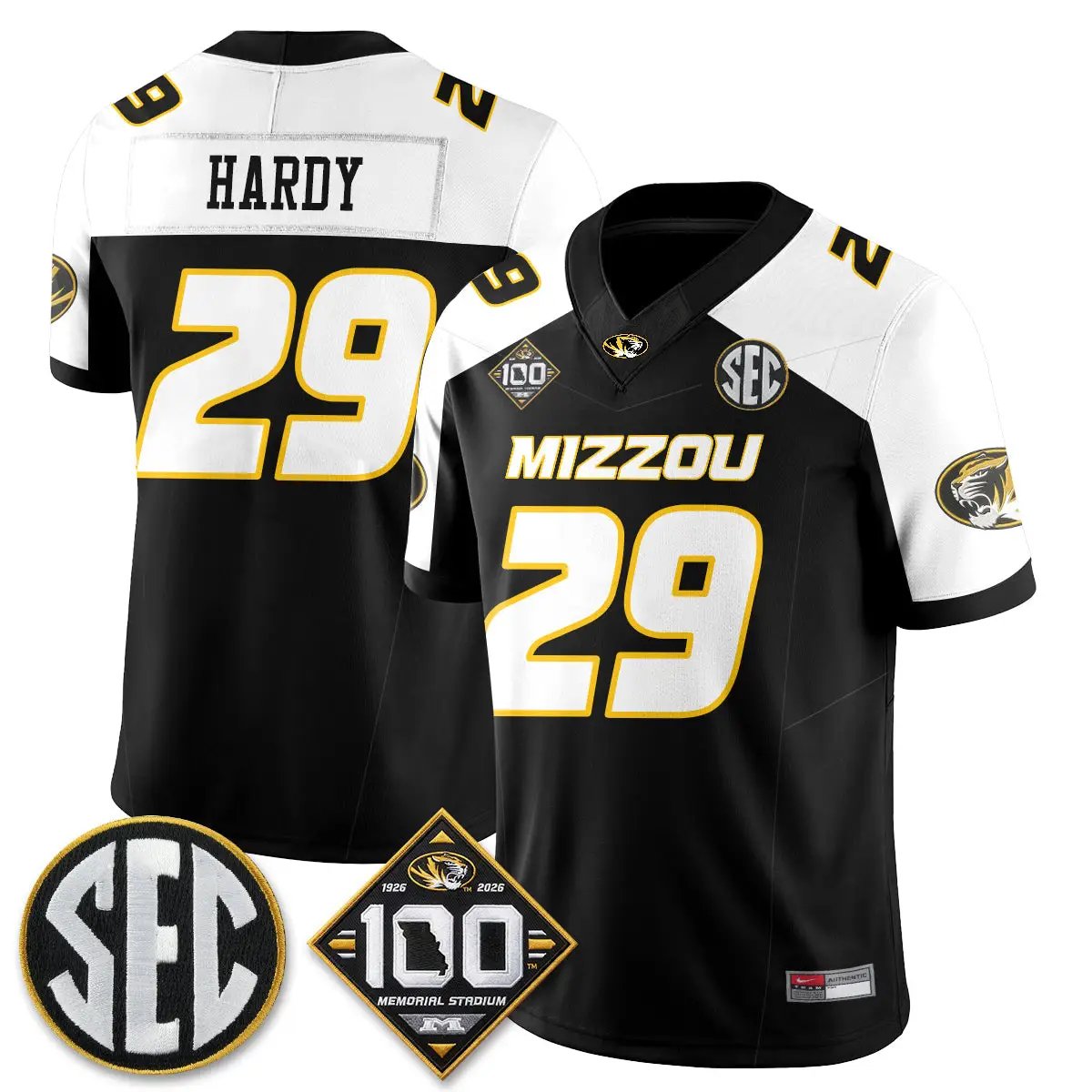 Missouri Tigers 100th Anniversary of Memorial Stadium Edition - Stitched 52 MIZZ 100th Anniversary of Memorial Stadium Edition - Stitched (2) by Missouri Tigers
