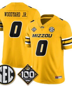 MIZZ 100th Anniversary of Memorial Stadium Vapor Jersey - Stitched by Missouri Tigers