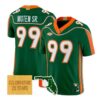 Ahmad Moten Jersey #99 Miami Hurricanes 2001 Throwback 2026 All Stitched by My Store NCAA Football Jerseys