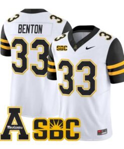 Aiden Benton Jersey #33 App State Mountaineers 2026 Vapor Stitched 8 Aiden Benton Jersey #33 App State Mountaineers 2026 Vapor Stitched by My Store NCAA Football Jerseys