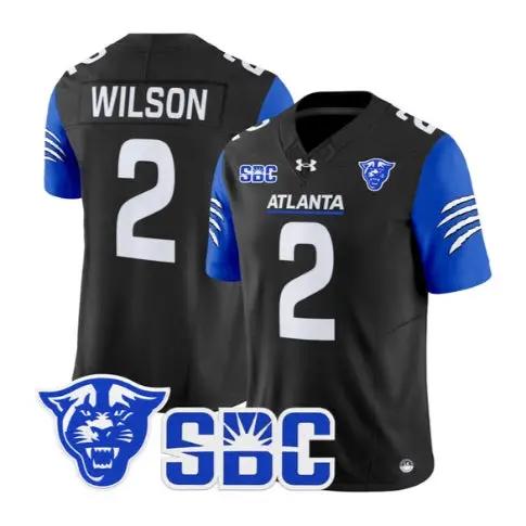 Albert Wilson Jersey #2 Georgia State Panthers 2026 All Stitched 1 Albert Wilson Jersey #2 Georgia State Panthers 2026 All Stitched by My Store NCAA Football Jerseys