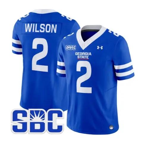 Albert Wilson Jersey #2 Georgia State Panthers 2026 All Stitched 2 Albert Wilson Jersey #2 Georgia State Panthers 2026 All Stitched by My Store NCAA Football Jerseys