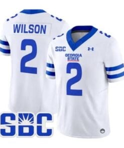 Albert Wilson Jersey #2 Georgia State Panthers 2026 All Stitched 6 Albert Wilson Jersey #2 Georgia State Panthers 2026 All Stitched by My Store NCAA Football Jerseys