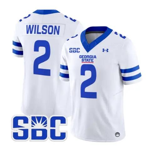 Albert Wilson Jersey #2 Georgia State Panthers 2026 All Stitched 3 Albert Wilson Jersey #2 Georgia State Panthers 2026 All Stitched by My Store NCAA Football Jerseys