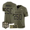 America Jersey #250 Indiana Hoosiers 2026 Salute to Service All Stitched Olive 4 America Jersey #250 Indiana Hoosiers 2026 Salute to Service All Stitched Olive by My Store NCAA Football Jerseys