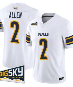 Ammon Allen Jersey #2 Northern Arizona Lumberjacks 2026 Vapor Stitched 6 Ammon Allen Jersey #2 Northern Arizona Lumberjacks 2026 Vapor Stitched by My Store NCAA Football Jerseys