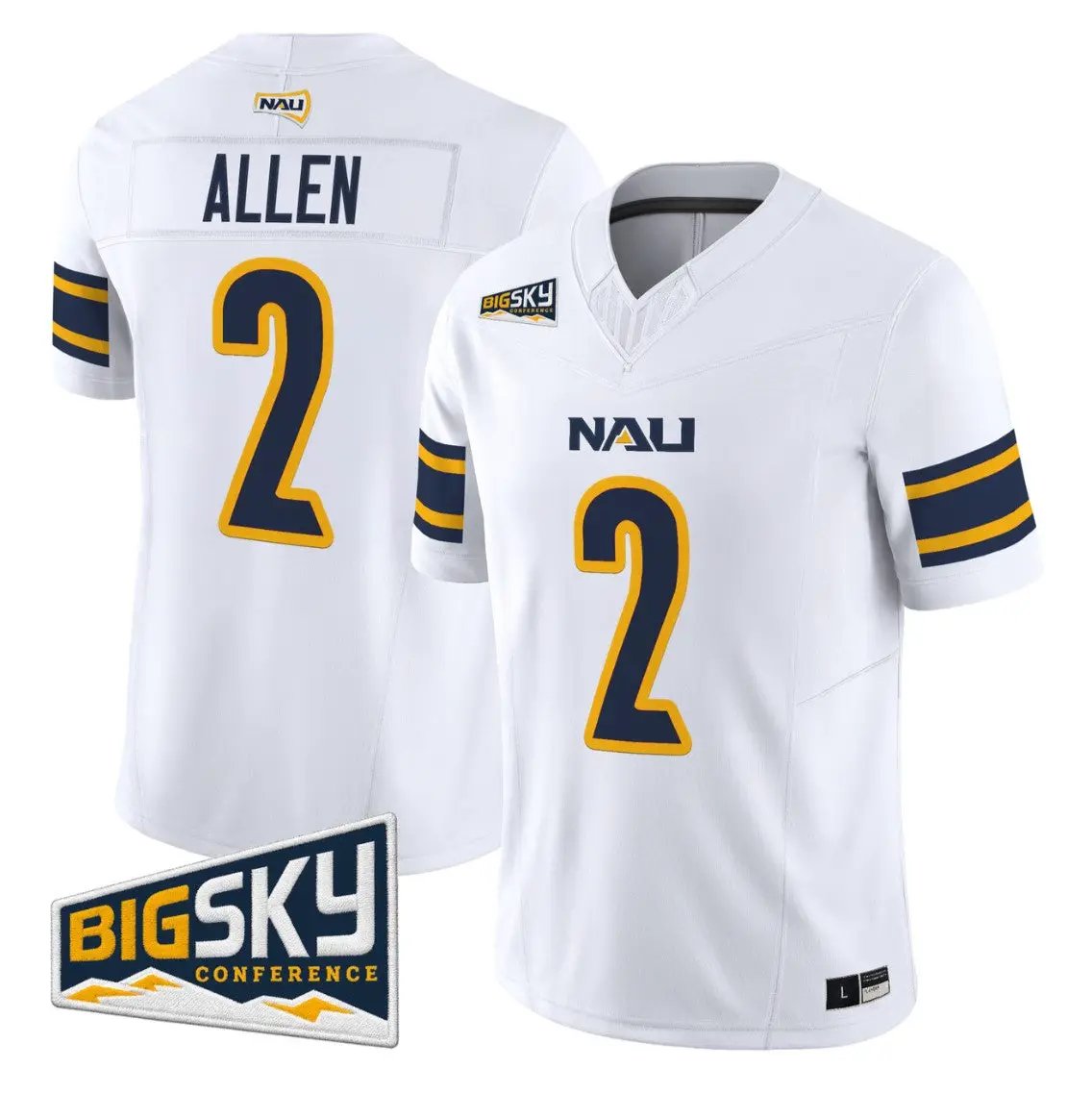 Ammon Allen Jersey #2 Northern Arizona Lumberjacks 2026 Vapor Stitched 3 Ammon Allen Jersey #2 Northern Arizona Lumberjacks 2026 Vapor Stitched by My Store NCAA Football Jerseys