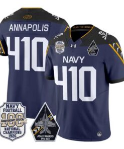 Annapolis Jersey #410 Navy Midshipmen 100th Anniversary Patch Stitched 9 Annapolis Jersey #410 Navy Midshipmen 100th Anniversary Patch Stitched by My Store NCAA Football Jerseys