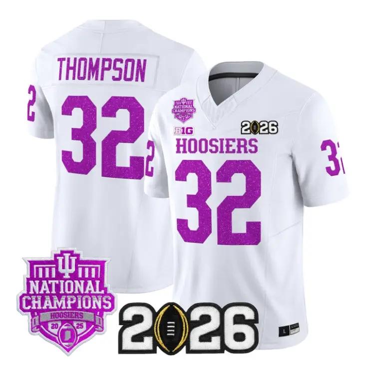 Anthony Thompson Jersey #32 Indiana Hoosiers 2026 Glitter Vapor Stitched 2 Anthony Thompson Jersey #32 Indiana Hoosiers 2026 Glitter Vapor Stitched by My Store NCAA Football Jerseys