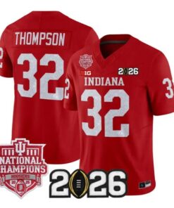 Anthony Thompson Jersey #32 Indiana Hoosiers 2026 Glitter Vapor Stitched 9 Anthony Thompson Jersey #32 Indiana Hoosiers 2026 Glitter Vapor Stitched by My Store NCAA Football Jerseys