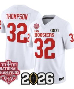 Anthony Thompson Jersey #32 Indiana Hoosiers 2026 Glitter Vapor Stitched 10 Anthony Thompson Jersey #32 Indiana Hoosiers 2026 Glitter Vapor Stitched by My Store NCAA Football Jerseys