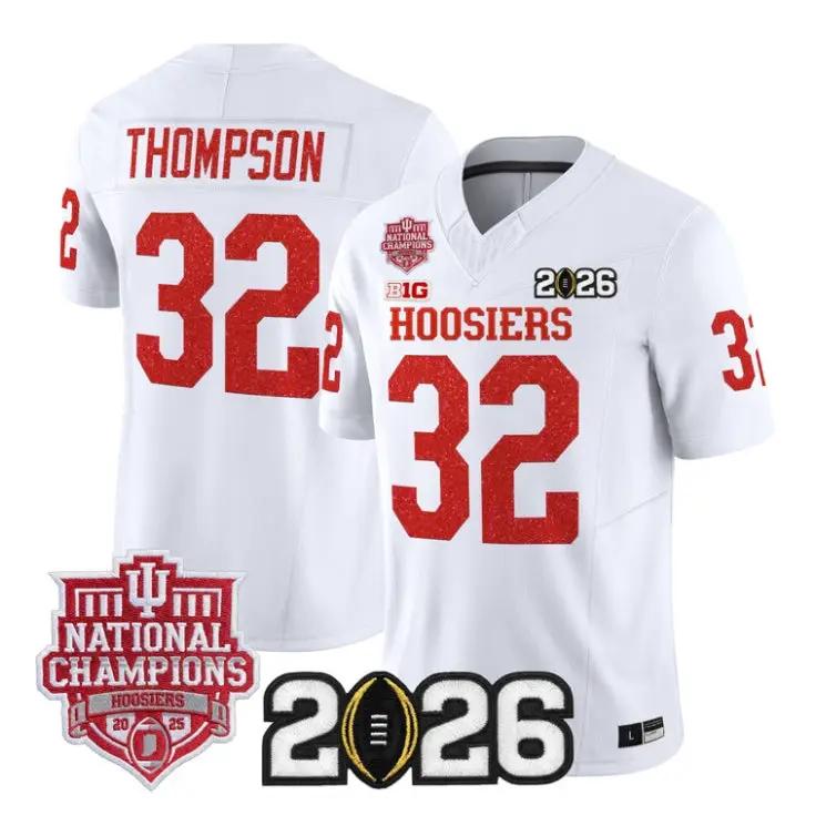Anthony Thompson Jersey #32 Indiana Hoosiers 2026 Glitter Vapor Stitched 5 Anthony Thompson Jersey #32 Indiana Hoosiers 2026 Glitter Vapor Stitched by My Store NCAA Football Jerseys