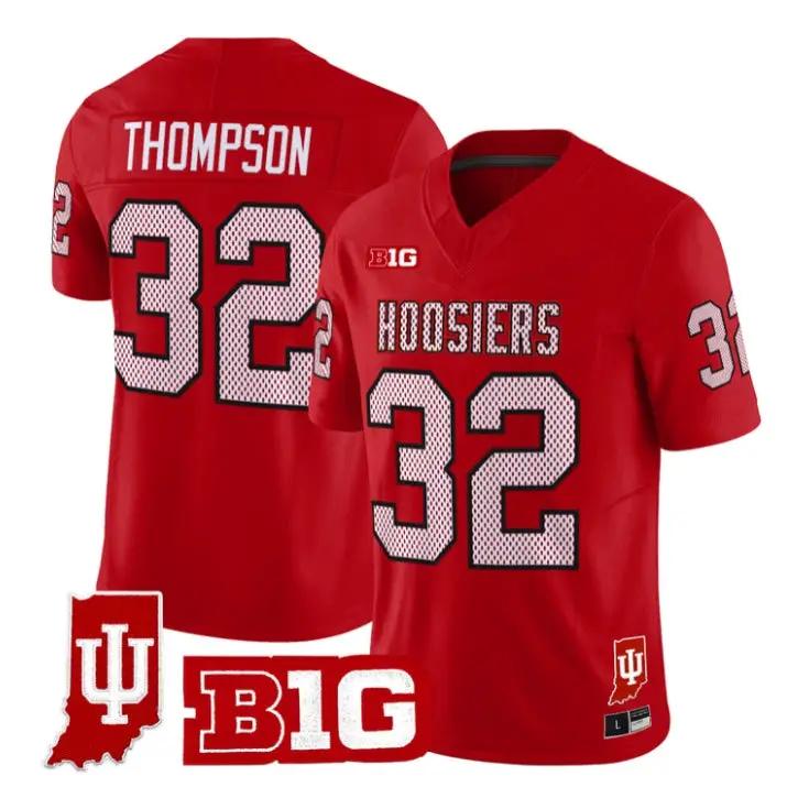 Anthony Thompson Jersey #32 Indiana Hoosiers 90s Throwback 2026 Stitched 1 Anthony Thompson Jersey #32 Indiana Hoosiers 90s Throwback 2026 Stitched by My Store NCAA Football Jerseys
