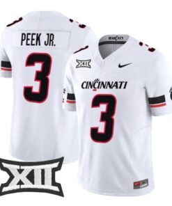 Antwan Peek Jr Jersey #3 Cincinnati Bearcats 2026 Vapor Limited Stitched 6 Antwan Peek Jr Jersey #3 Cincinnati Bearcats 2026 Vapor Limited Stitched by My Store NCAA Football Jerseys