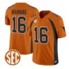Arch Manning Jersey #16 Texas Longhorns 1990 Throwback 2026 Vapor All Stitched by My Store NCAA Football Jerseys