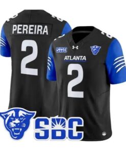Ayden Pereira Jersey #2 Georgia State Panthers 2026 All Stitched by My Store NCAA Football Jerseys