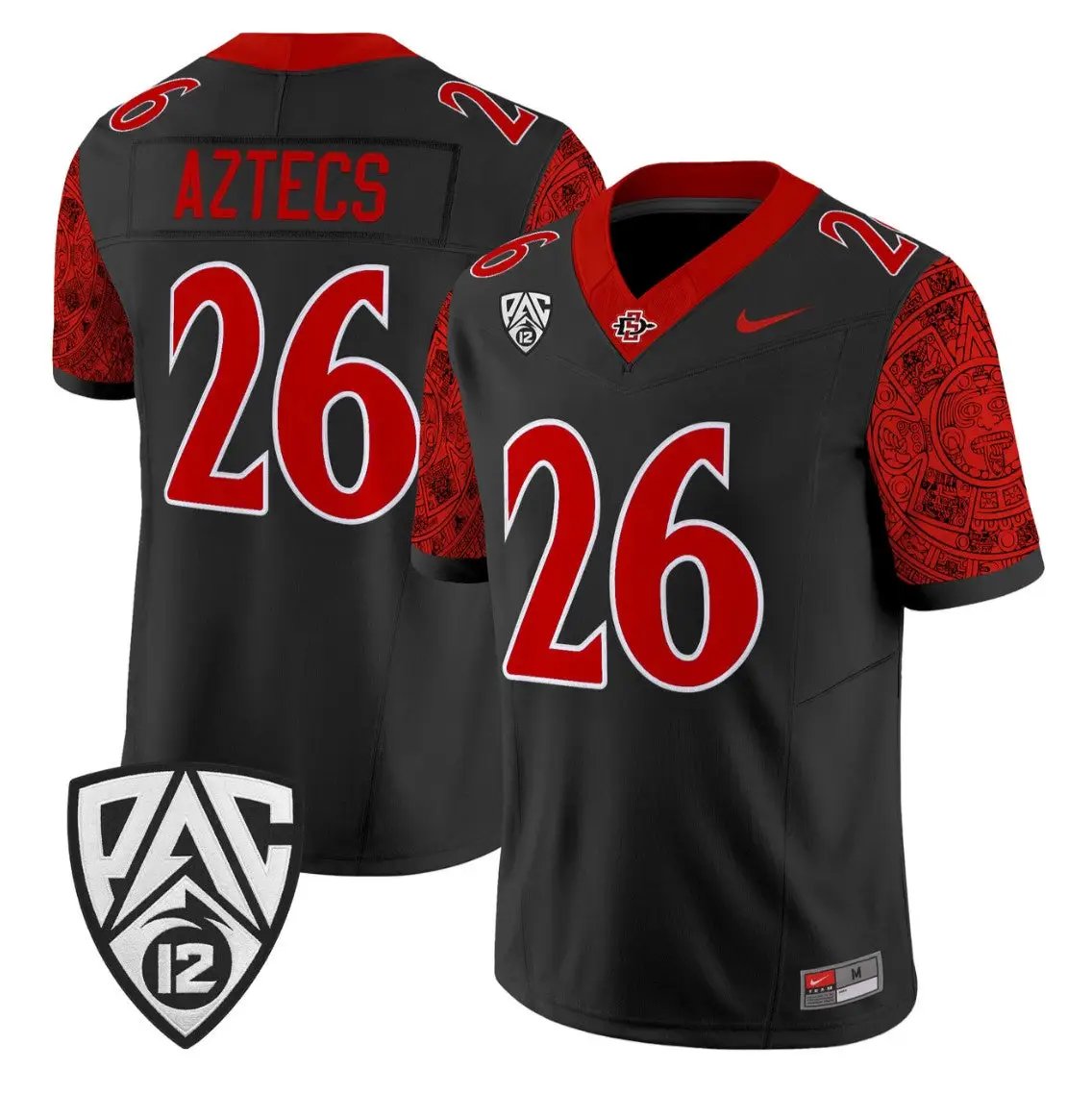 Aztecs Jersey #26 San Diego State Aztecs 2026 Vapor Stitched 1 Aztecs Jersey #26 San Diego State Aztecs 2026 Vapor Stitched by My Store NCAA Football Jerseys