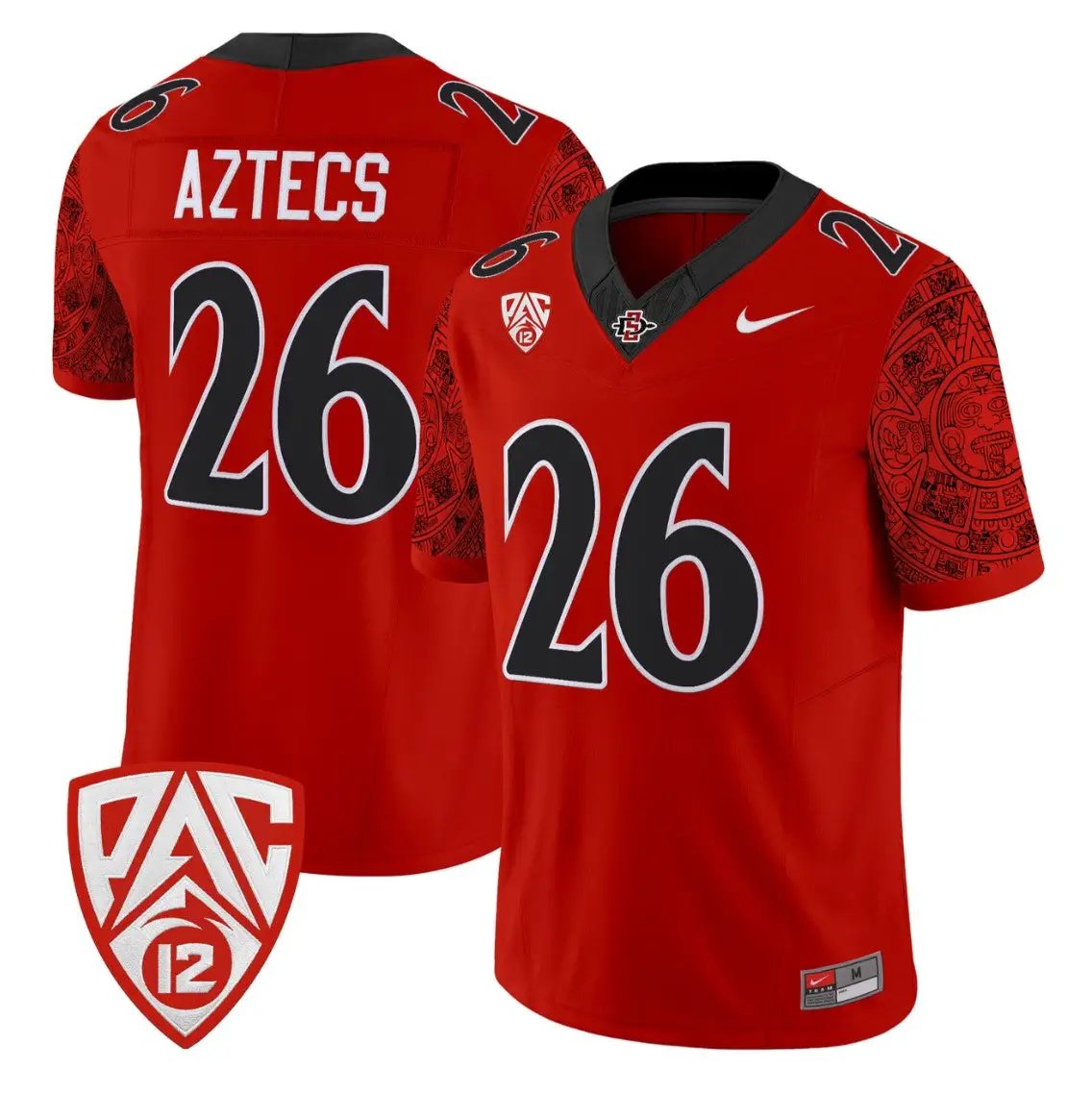 Aztecs Jersey #26 San Diego State Aztecs 2026 Vapor Stitched 2 Aztecs Jersey #26 San Diego State Aztecs 2026 Vapor Stitched by My Store NCAA Football Jerseys