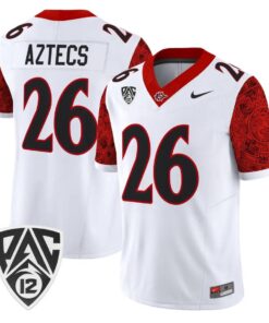 Aztecs Jersey #26 San Diego State Aztecs 2026 Vapor Stitched 6 Aztecs Jersey #26 San Diego State Aztecs 2026 Vapor Stitched by My Store NCAA Football Jerseys