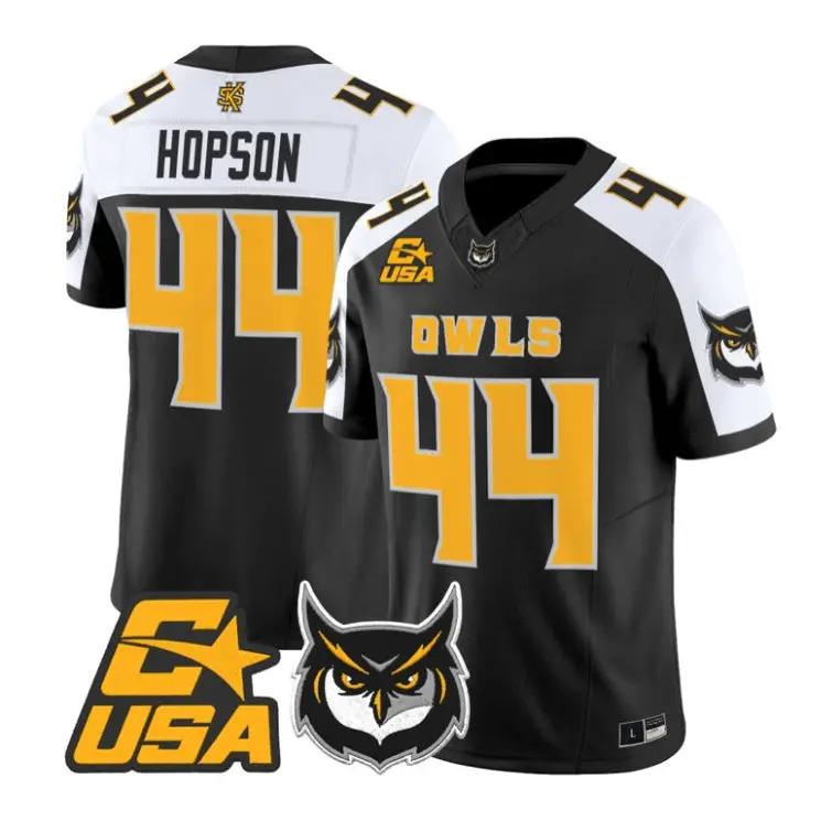 Baron Hopson Jersey #44 Kennesaw State Owls 2026 Vapor All Stitched 2 Baron Hopson Jersey #44 Kennesaw State Owls 2026 Vapor All Stitched by My Store NCAA Football Jerseys