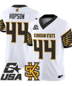 Baron Hopson Jersey #44 Kennesaw State Owls 2026 Vapor All Stitched 10 Baron Hopson Jersey #44 Kennesaw State Owls 2026 Vapor All Stitched by My Store NCAA Football Jerseys