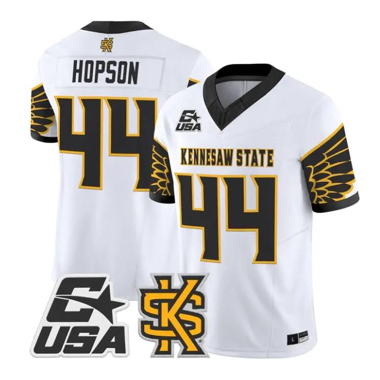 Baron Hopson Jersey #44 Kennesaw State Owls 2026 Vapor All Stitched 5 Baron Hopson Jersey #44 Kennesaw State Owls 2026 Vapor All Stitched by My Store NCAA Football Jerseys