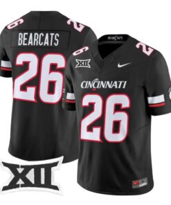 Bearcats Jersey #26 Cincinnati Bearcats 2026 Vapor Limited All Stitched by My Store NCAA Football Jerseys