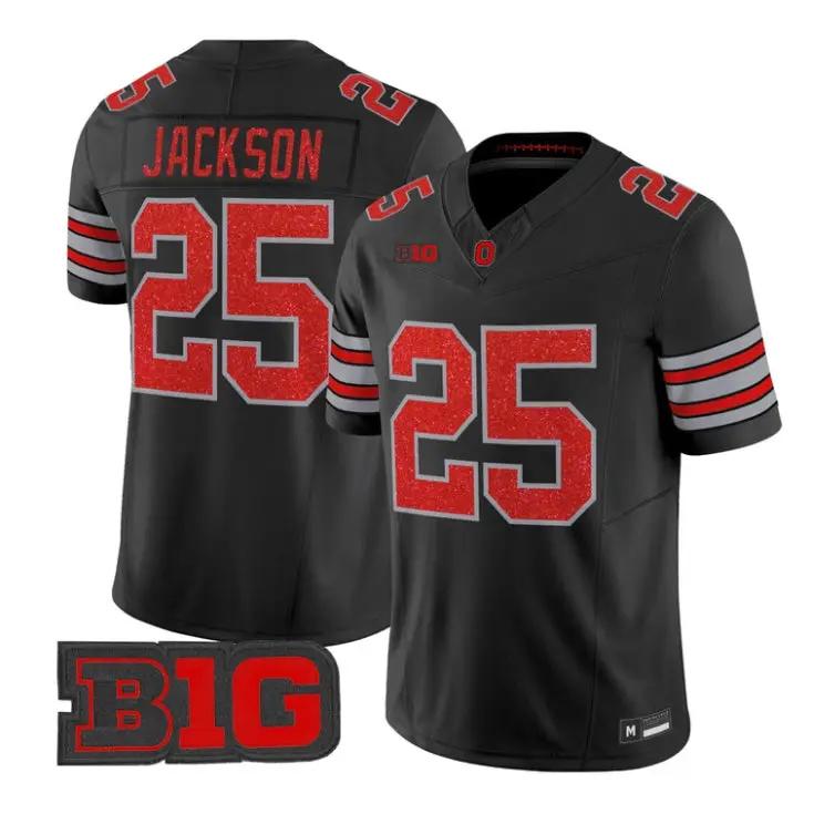 Custom Ohio State Buckeyes Jersey 2026 Glitter Vapor All Stitched by My Store NCAA Football Jerseys