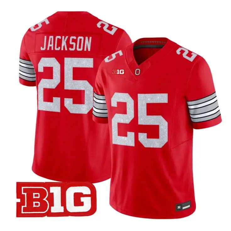 Custom Ohio State Buckeyes Jersey 2026 Glitter Vapor All Stitched by My Store NCAA Football Jerseys