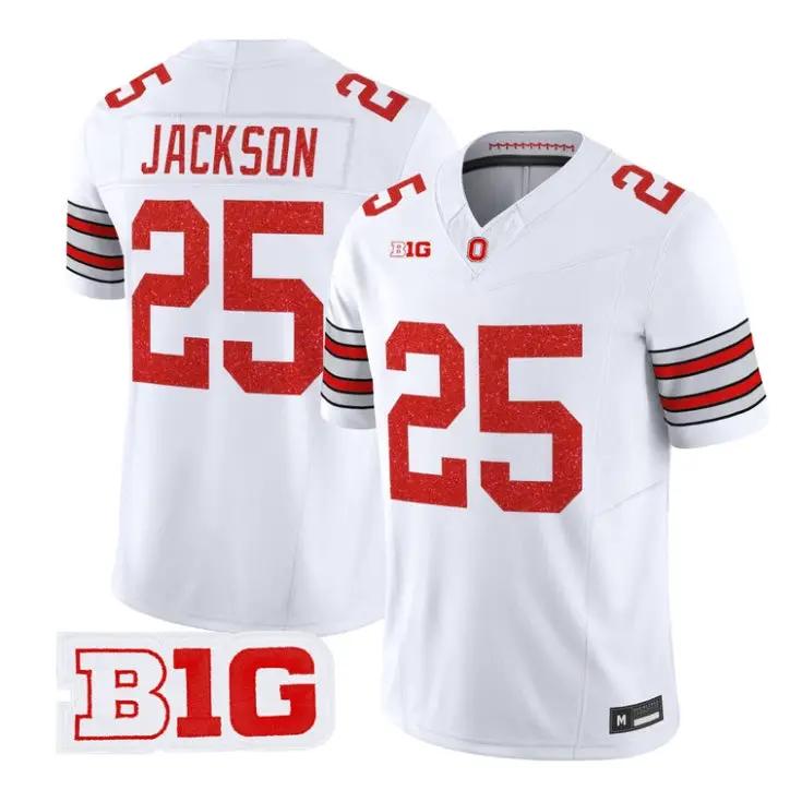 Custom Ohio State Buckeyes Jersey 2026 Glitter Vapor All Stitched by My Store NCAA Football Jerseys
