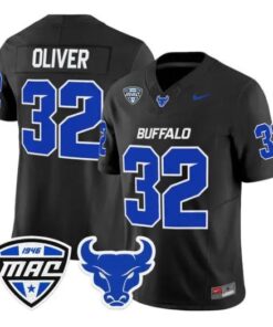 Branden Oliver Jersey #32 Buffalo Bulls 2026 All Stitched 8 Branden Oliver Jersey #32 Buffalo Bulls 2026 All Stitched by My Store NCAA Football Jerseys