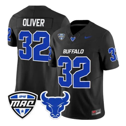Branden Oliver Jersey #32 Buffalo Bulls 2026 All Stitched 3 Branden Oliver Jersey #32 Buffalo Bulls 2026 All Stitched by My Store NCAA Football Jerseys