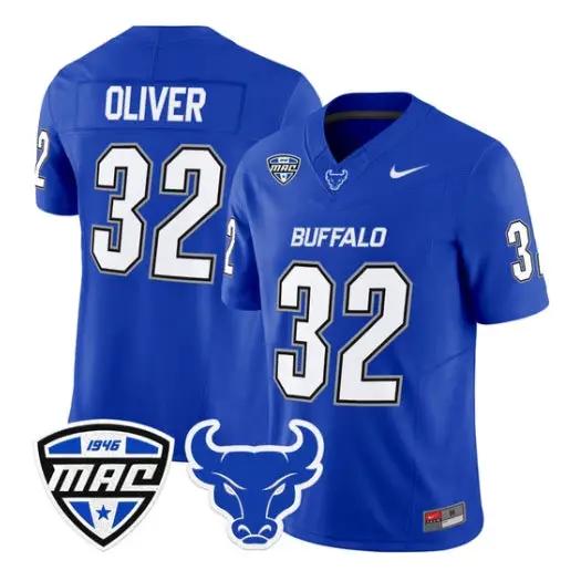 Branden Oliver Jersey #32 Buffalo Bulls 2026 All Stitched 4 Branden Oliver Jersey #32 Buffalo Bulls 2026 All Stitched by My Store NCAA Football Jerseys