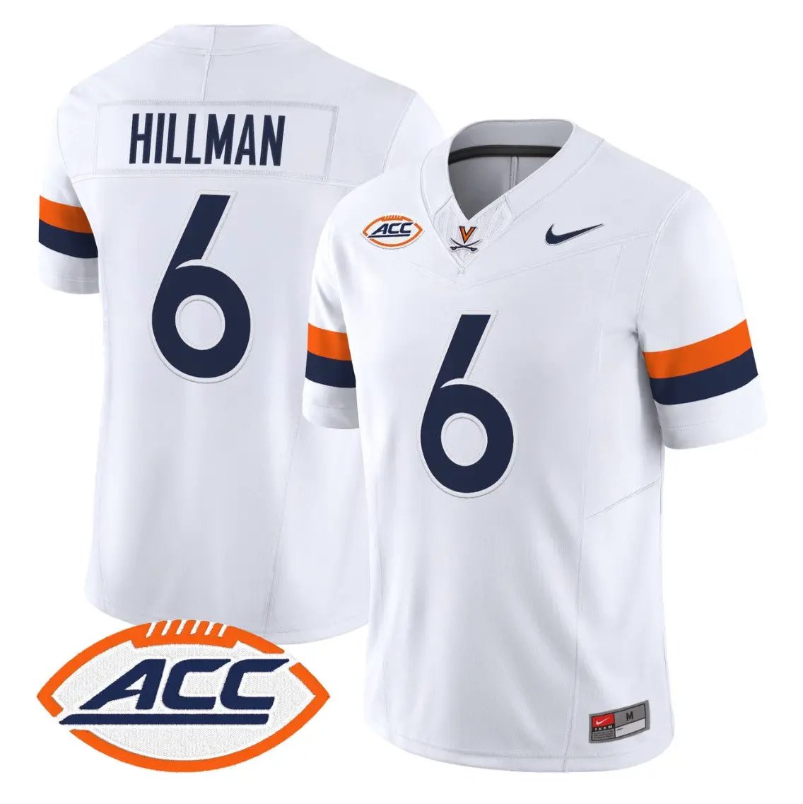 Brandyn Hillman Jersey #6 Virginia Cavaliers 2026 Vapor Limited Stitched 3 Brandyn Hillman Jersey #6 Virginia Cavaliers 2026 Vapor Limited Stitched by My Store NCAA Football Jerseys