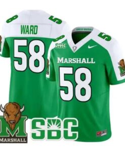 Braydin Ward Jersey #58 Marshall Thundering Herd Stitched 8 Braydin Ward Jersey #58 Marshall Thundering Herd Stitched by My Store NCAA Football Jerseys