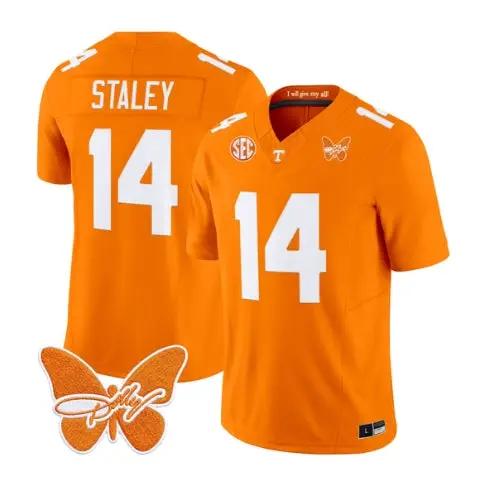 Braylon Staley Jersey #14 Tennessee Volunteers 2026 Stitched 5 Braylon Staley Jersey #14 Tennessee Volunteers 2026 Stitched by My Store NCAA Football Jerseys