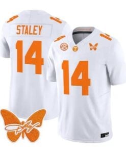Braylon Staley Jersey #14 Tennessee Volunteers 2026 Stitched 12 Braylon Staley Jersey #14 Tennessee Volunteers 2026 Stitched by My Store NCAA Football Jerseys