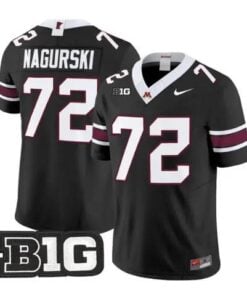 Bronko Nagurski Jersey #72 Minnesota Golden Gophers 2026 Stitched by My Store NCAA Football Jerseys