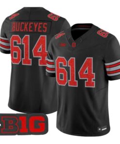 Buckeyes Jersey #614 Ohio State Buckeyes Glitter Vapor All Stitched by My Store NCAA Football Jerseys