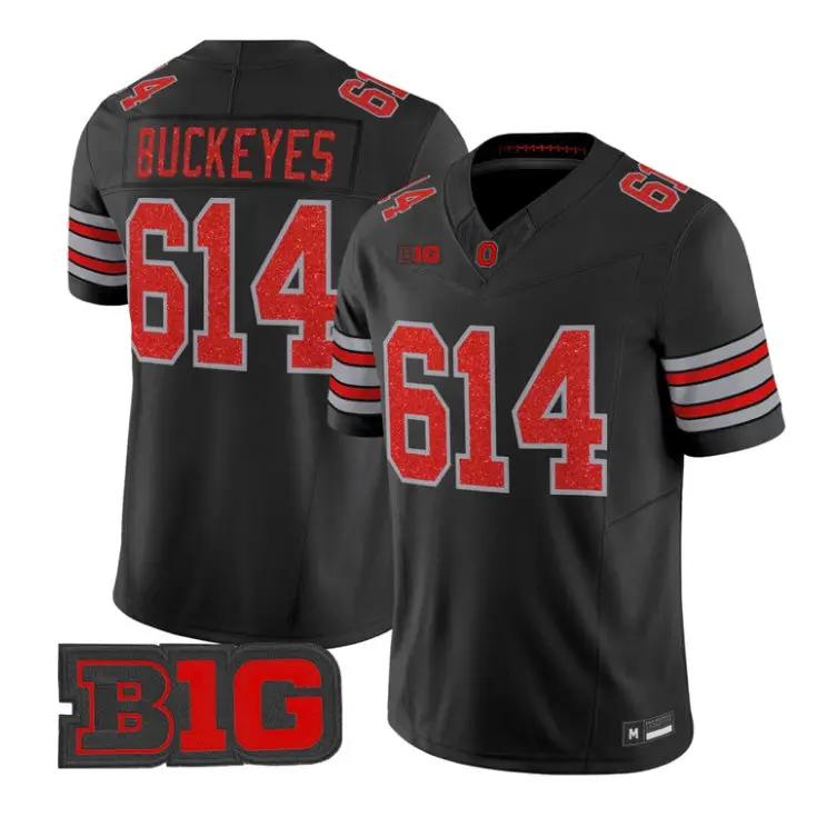 Buckeyes Jersey #614 Ohio State Buckeyes Glitter Vapor All Stitched 1 Buckeyes Jersey #614 Ohio State Buckeyes Glitter Vapor All Stitched by My Store NCAA Football Jerseys