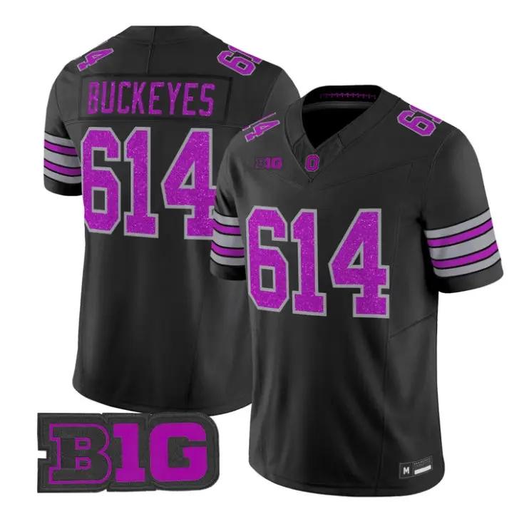 Buckeyes Jersey #614 Ohio State Buckeyes Glitter Vapor All Stitched 4 Buckeyes Jersey #614 Ohio State Buckeyes Glitter Vapor All Stitched by My Store NCAA Football Jerseys