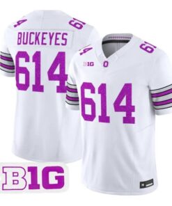 Buckeyes Jersey #614 Ohio State Buckeyes Glitter Vapor All Stitched 10 Buckeyes Jersey #614 Ohio State Buckeyes Glitter Vapor All Stitched by My Store NCAA Football Jerseys