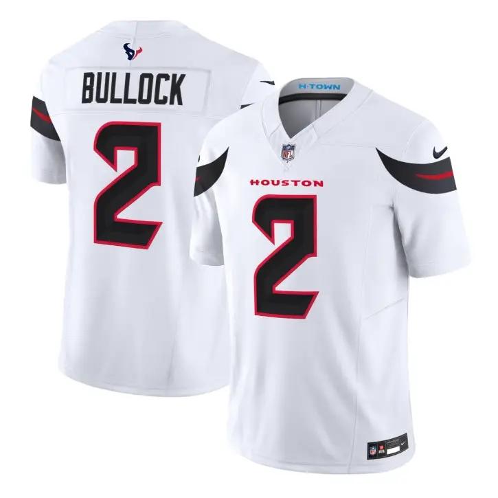 Calen Bullock Jersey #2 Houston Texans 2026 Vapor Limited All Stitched 1 Calen Bullock Jersey #2 Houston Texans 2026 Vapor Limited All Stitched by My Store NCAA Football Jerseys