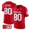 Charlie Becker Jersey #80 Indiana Hoosiers 2026 Vapor Limited All Stitched Red 4 Charlie Becker Jersey #80 Indiana Hoosiers 2026 Vapor Limited All Stitched Red by My Store NCAA Football Jerseys