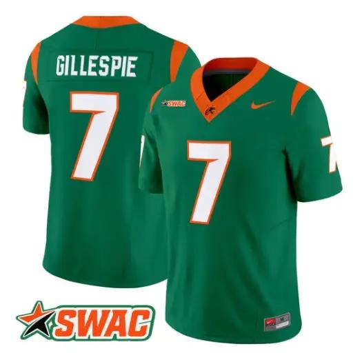 Chase Gillespie Jersey #7 Florida A&M Rattlers 2026 Vapor All Stitched 1 Chase Gillespie Jersey #7 Florida A&M Rattlers 2026 Vapor All Stitched by My Store NCAA Football Jerseys