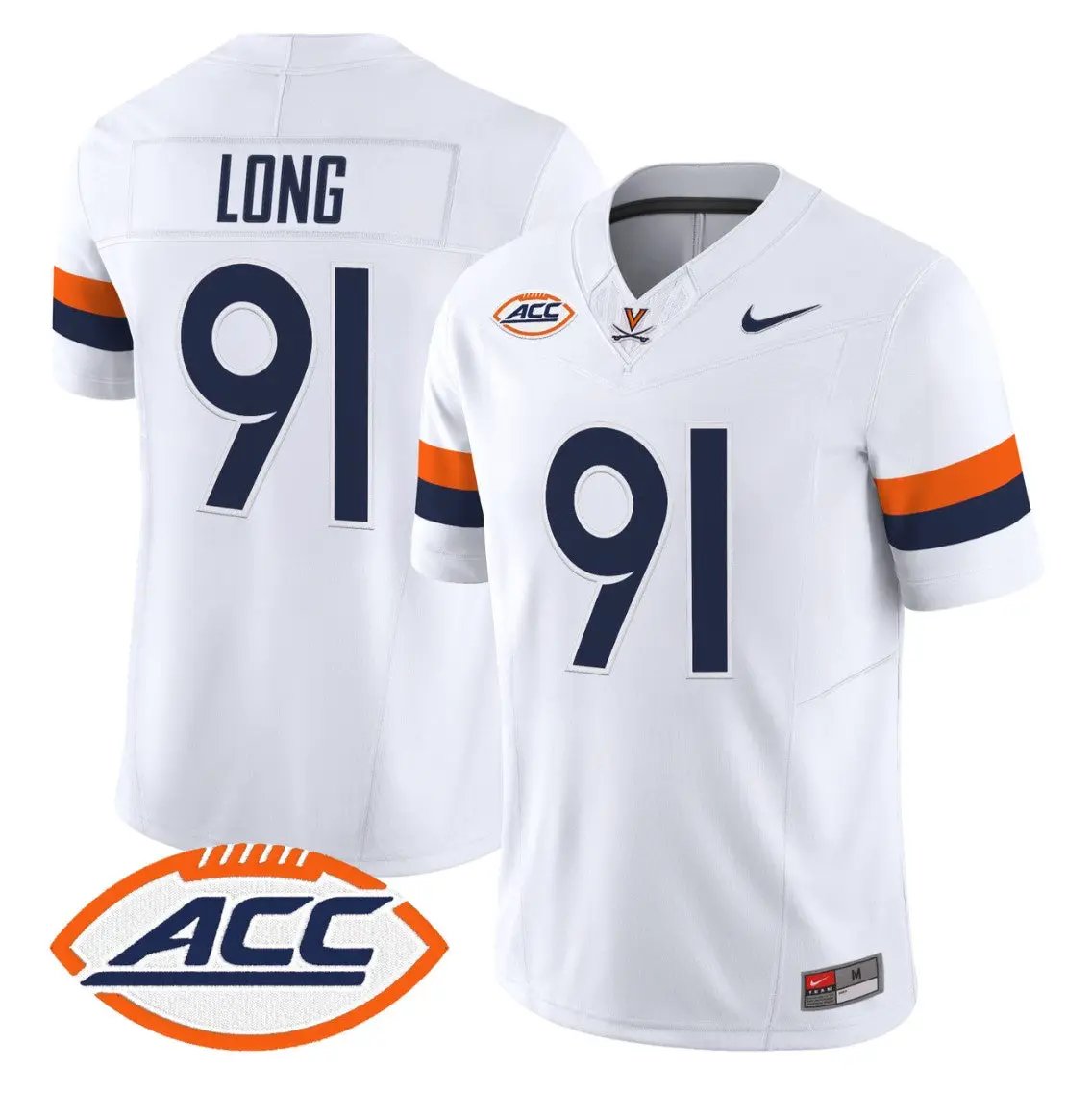 Chris Long Jersey #91 Virginia Cavaliers 2026 Vapor Limited Stitched 3 Chris Long Jersey #91 Virginia Cavaliers 2026 Vapor Limited Stitched by My Store NCAA Football Jerseys