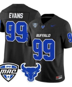 Cornell Evans Jersey #99 Buffalo Bulls 2026 All Stitched by My Store NCAA Football Jerseys